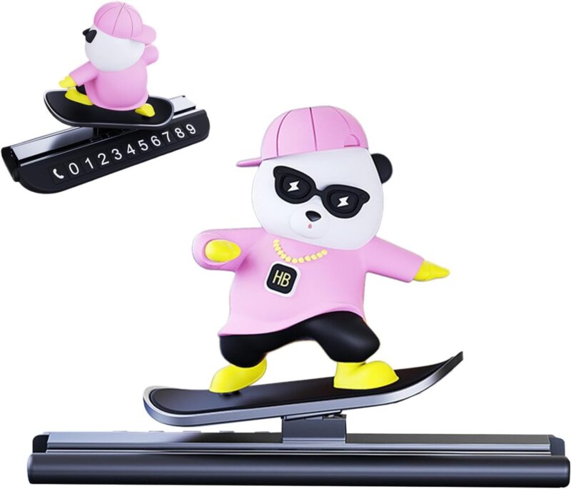 Skateboard Sliding Panda Skateboard Sliding Panda