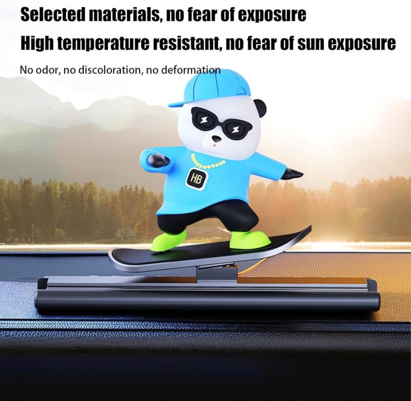 Skateboard Sliding Panda Skateboard Sliding Panda