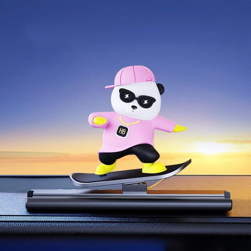 Skateboard Sliding Panda Skateboard Sliding Panda