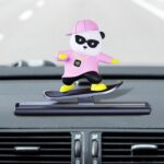 Skateboard Sliding Panda