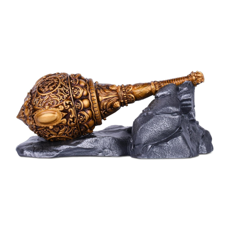 Gold Gada Resin Idol